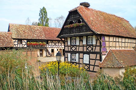 Freilichtmuseum Ecomusée d´Alsace in Ungersheim/Frankreich